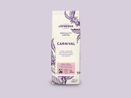 Carnival 500g papukahvi