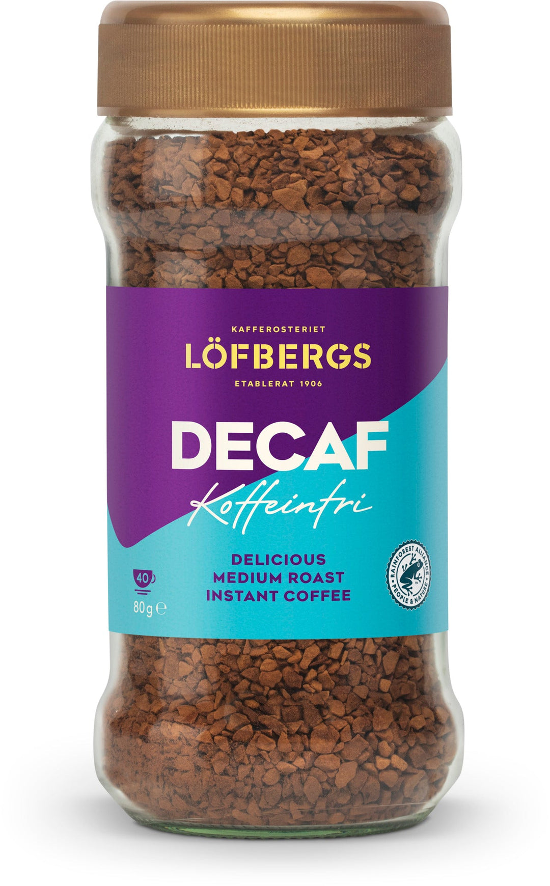 Decaf -kofeiiniton pikakahvi