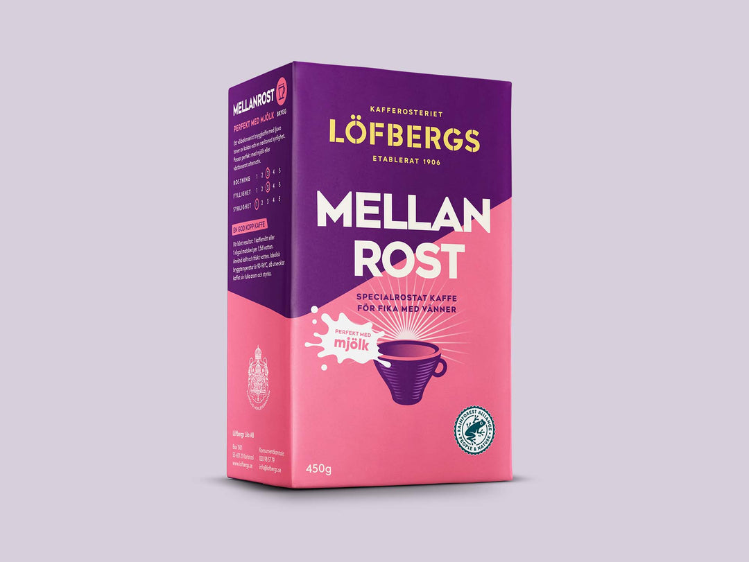 Mellanroast Perf. med mjölk 450g - 12kpl