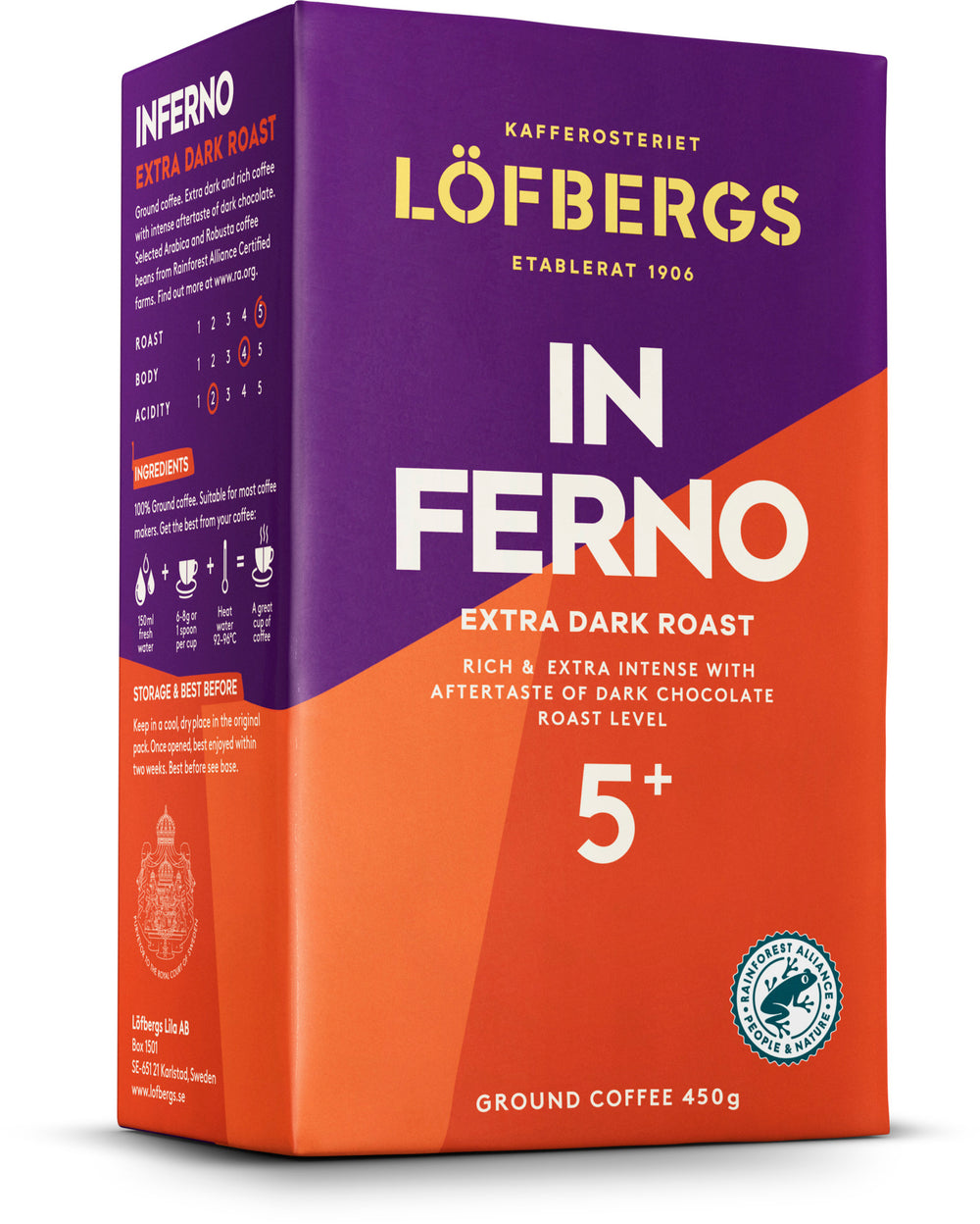 Inferno Extra Dark Roast 450g