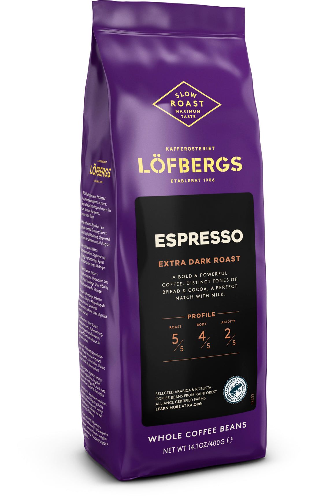 Espresso 400g papukahvi