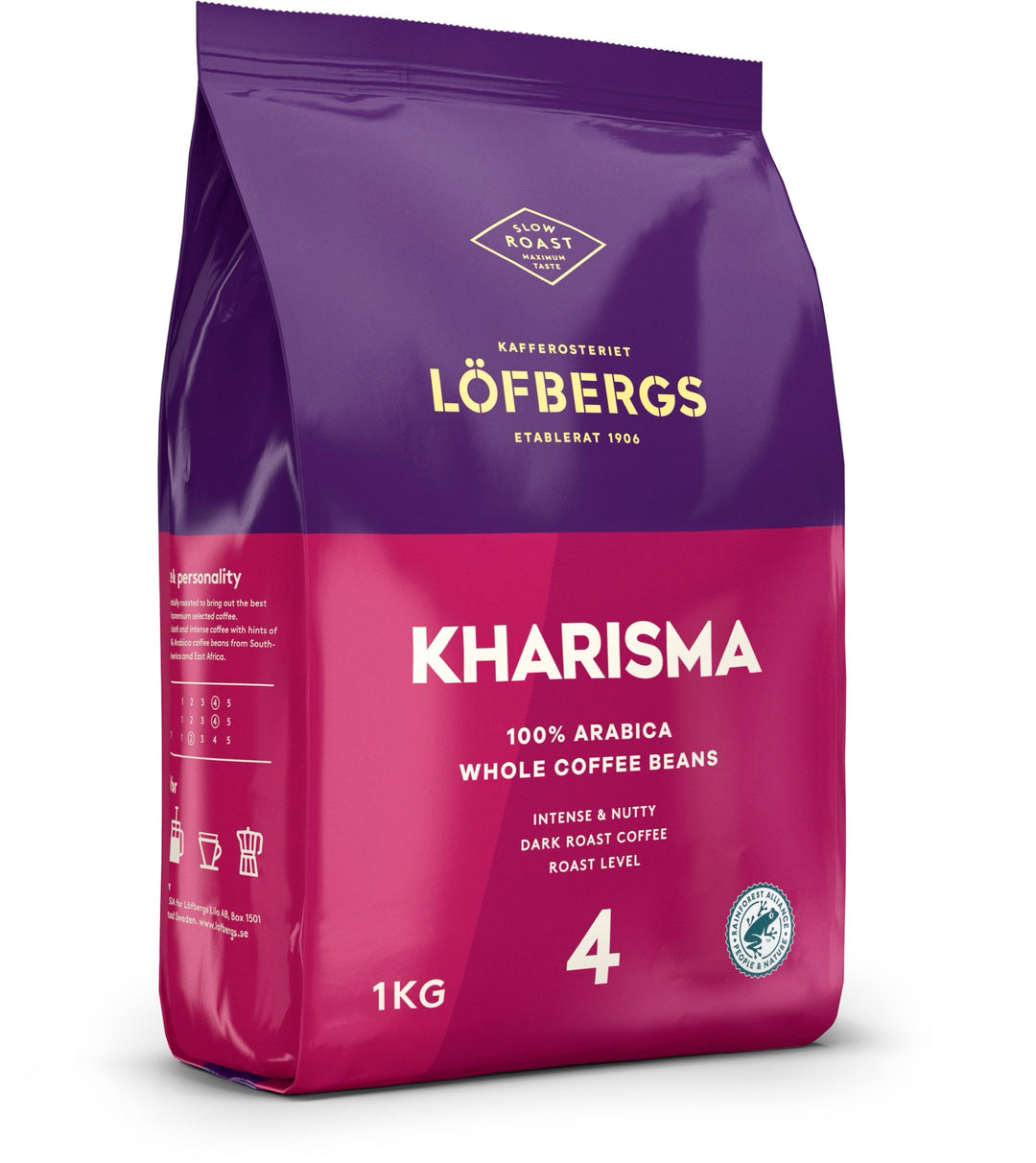 Kharisma kahvipavut 1kg (uusi pakkaus)