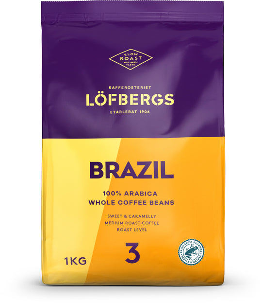 Brazil Medium Roast 1kg papukahvi