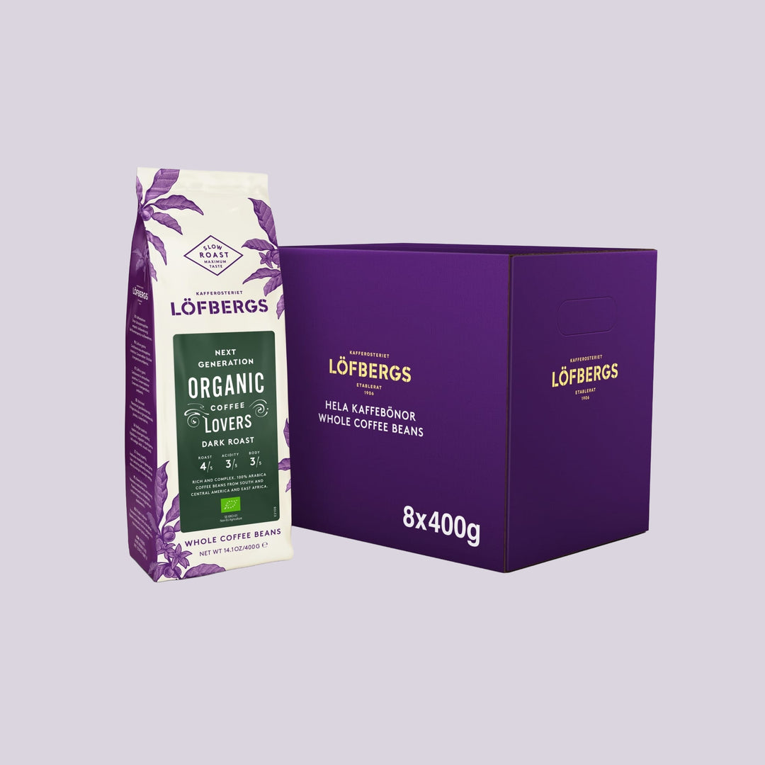 EKO Dark Roast kahvipavut - 8 x 400g