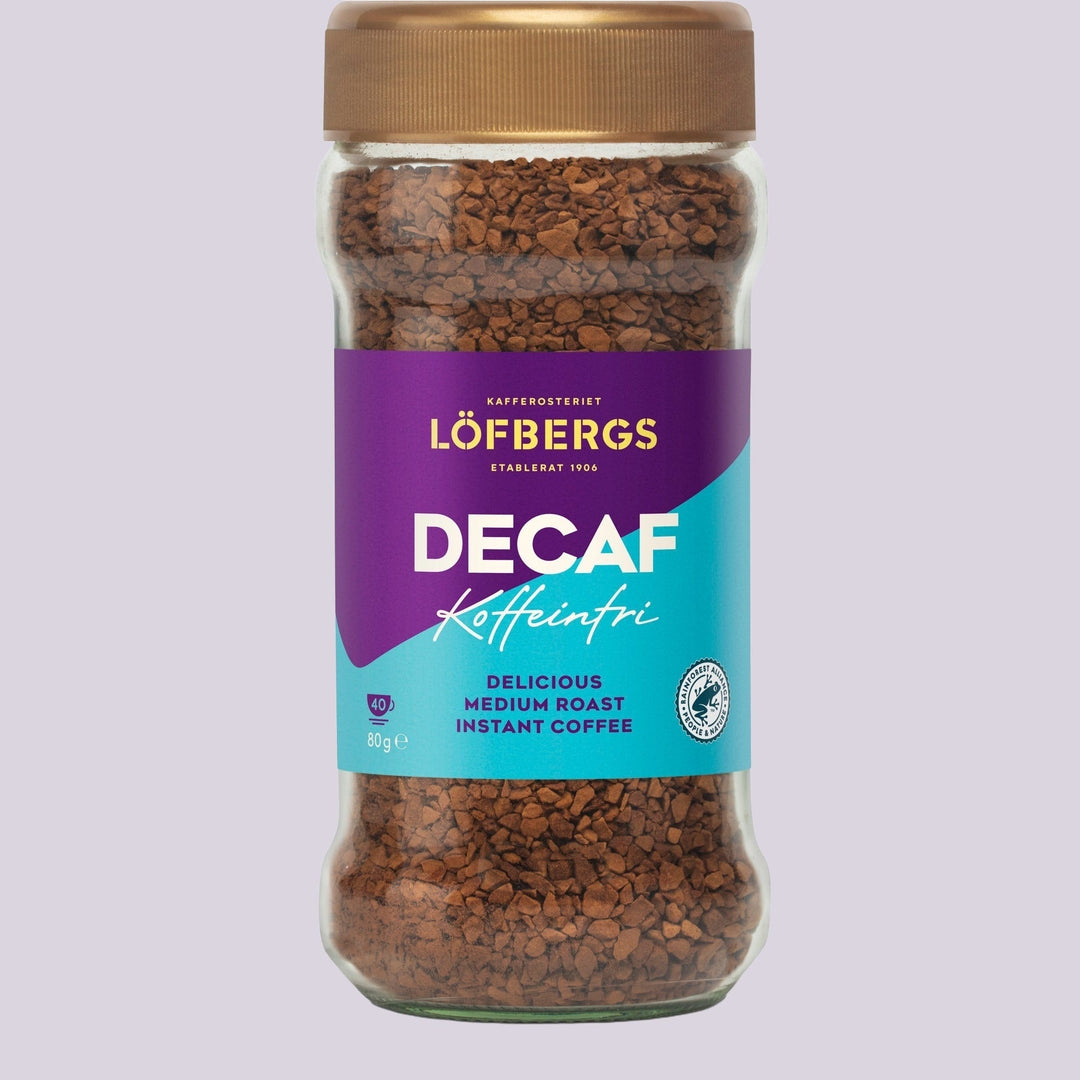 Decaf -kofeiiniton pikakahvi