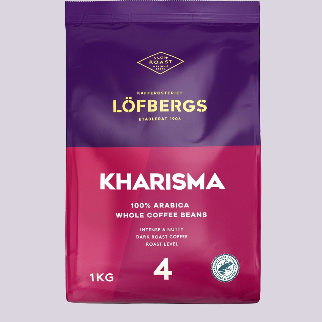 Kharisma kahvipavut 1kg (uusi pakkaus)