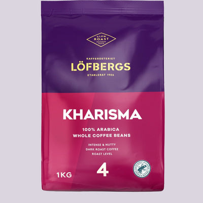Kharisma kahvipavut 1kg (uusi pakkaus)
