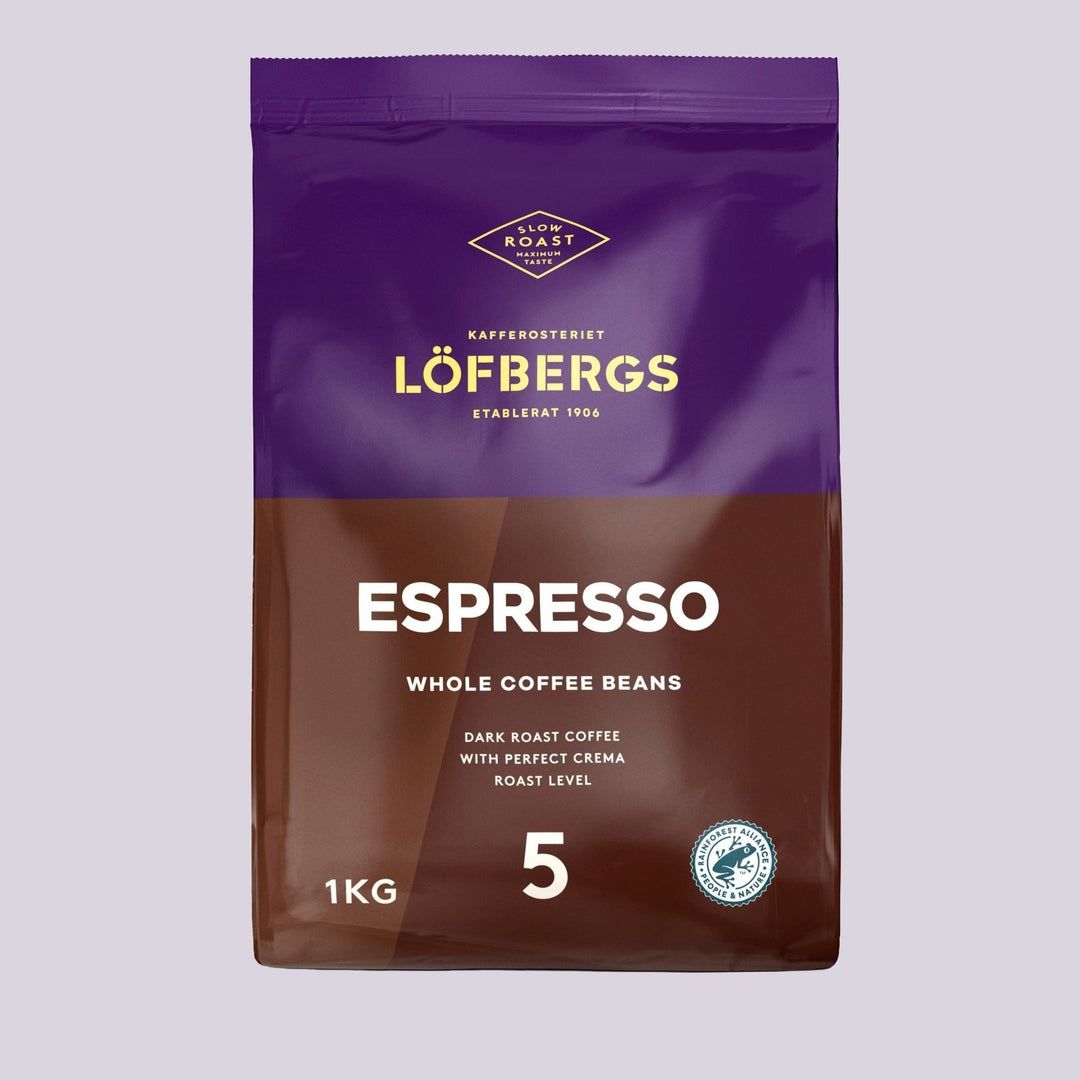 Espresso kahvipavut 1kg (uusi pakkaus)