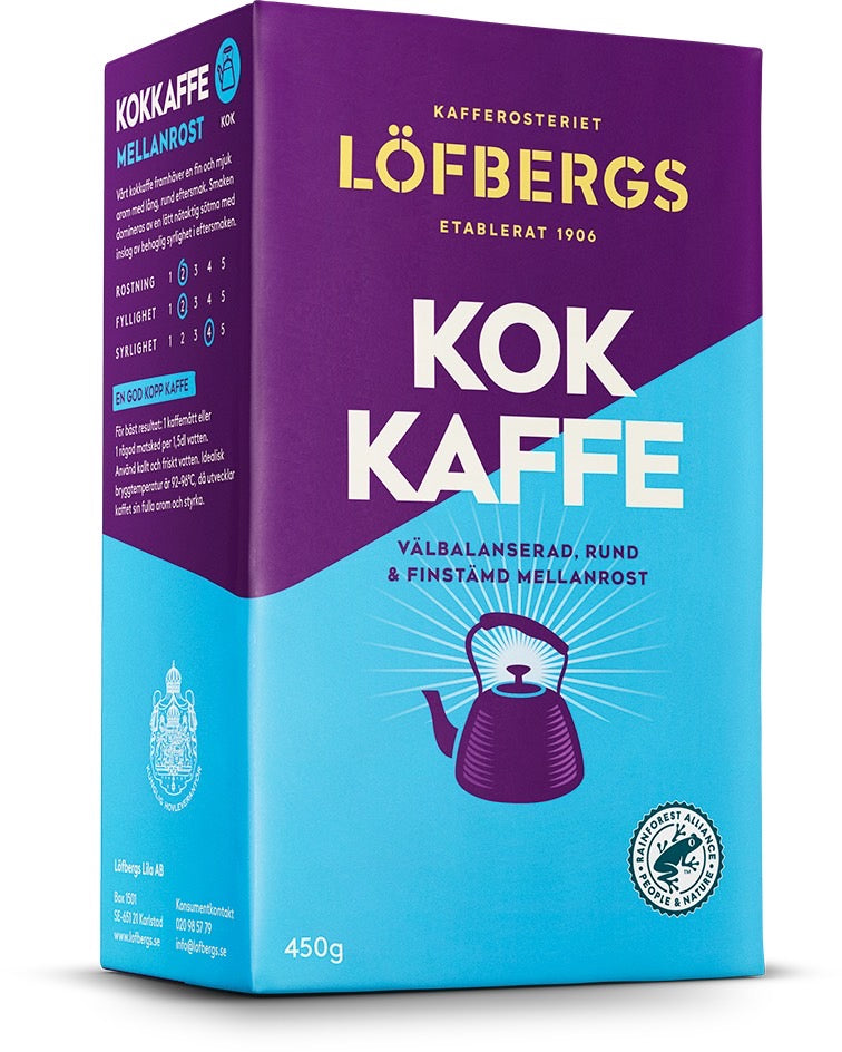 Kokkaffe pannukahvi 450g