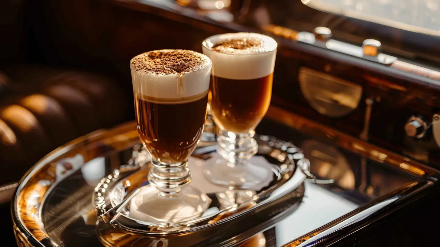 Kuinka valmistaa Irish Coffee ja mistä se on peräisin?