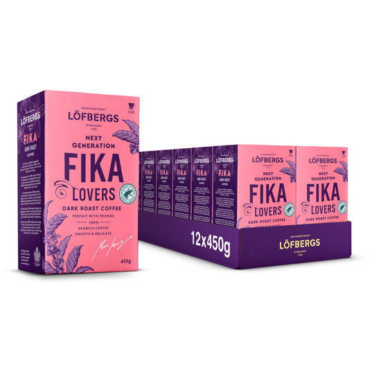 NGCL Fika Dark Roast 450g x 12kpl