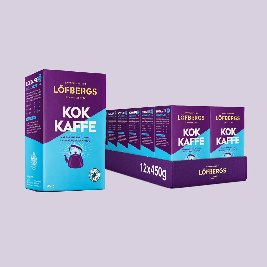 Kokkaffe pannukahvi 450g - 12kpl