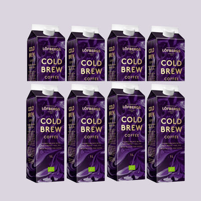 Cold Brew Coffee 1 L Luomu (8kpl)