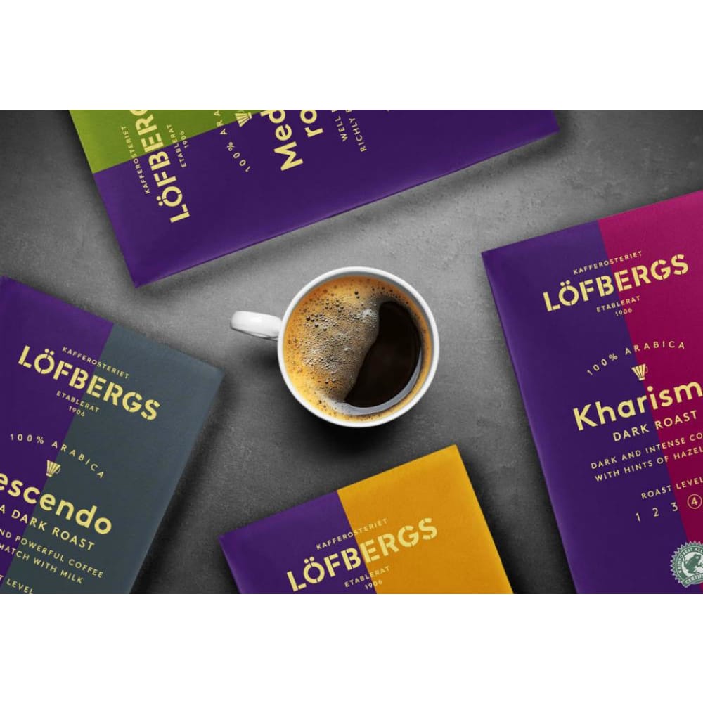 Löfbergs Crescendo 500g esillä