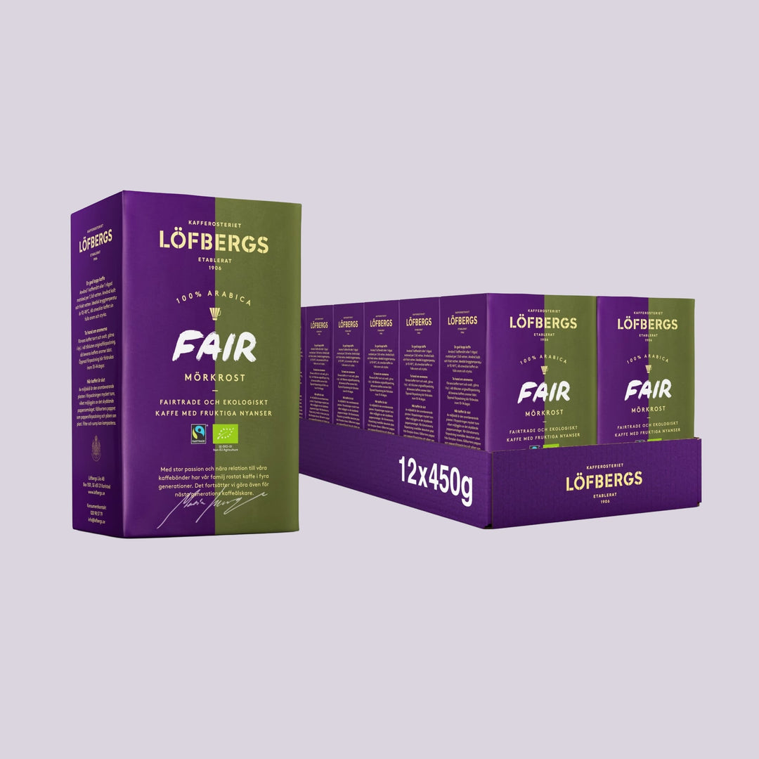 Fair Dark Roast 450g Luomu - 12kpl