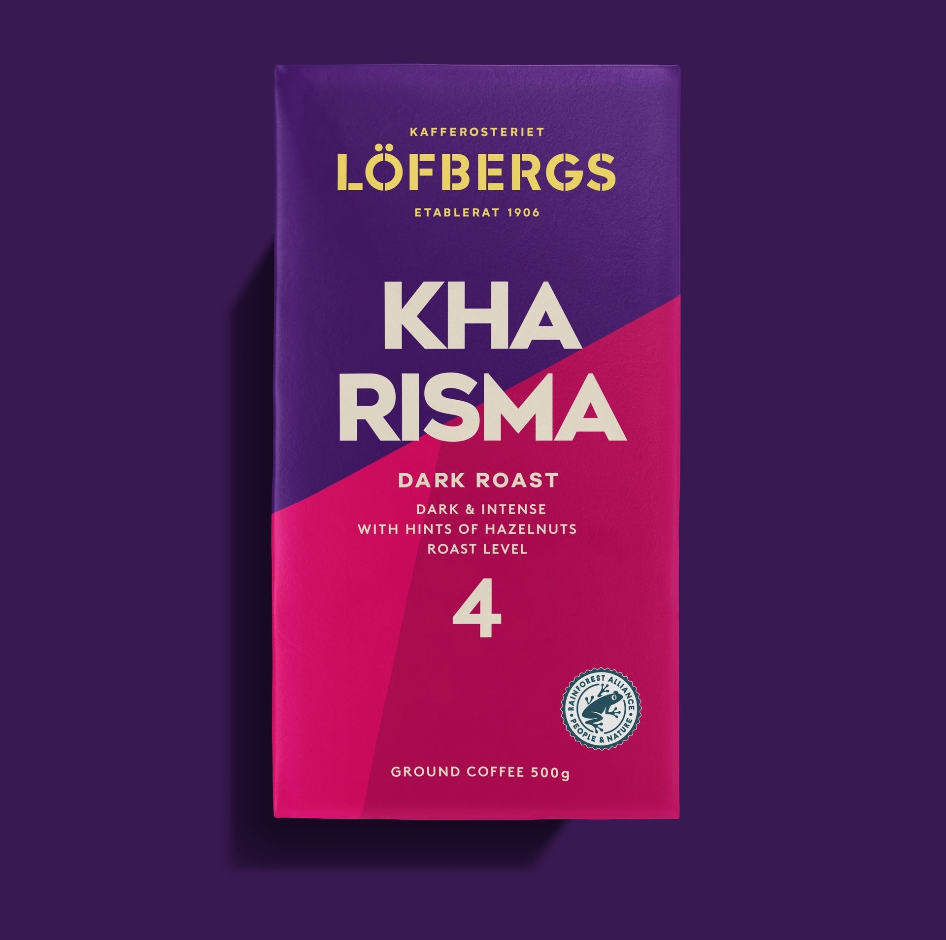 Löfbergs Kharisma 500g -kahvipakkaus