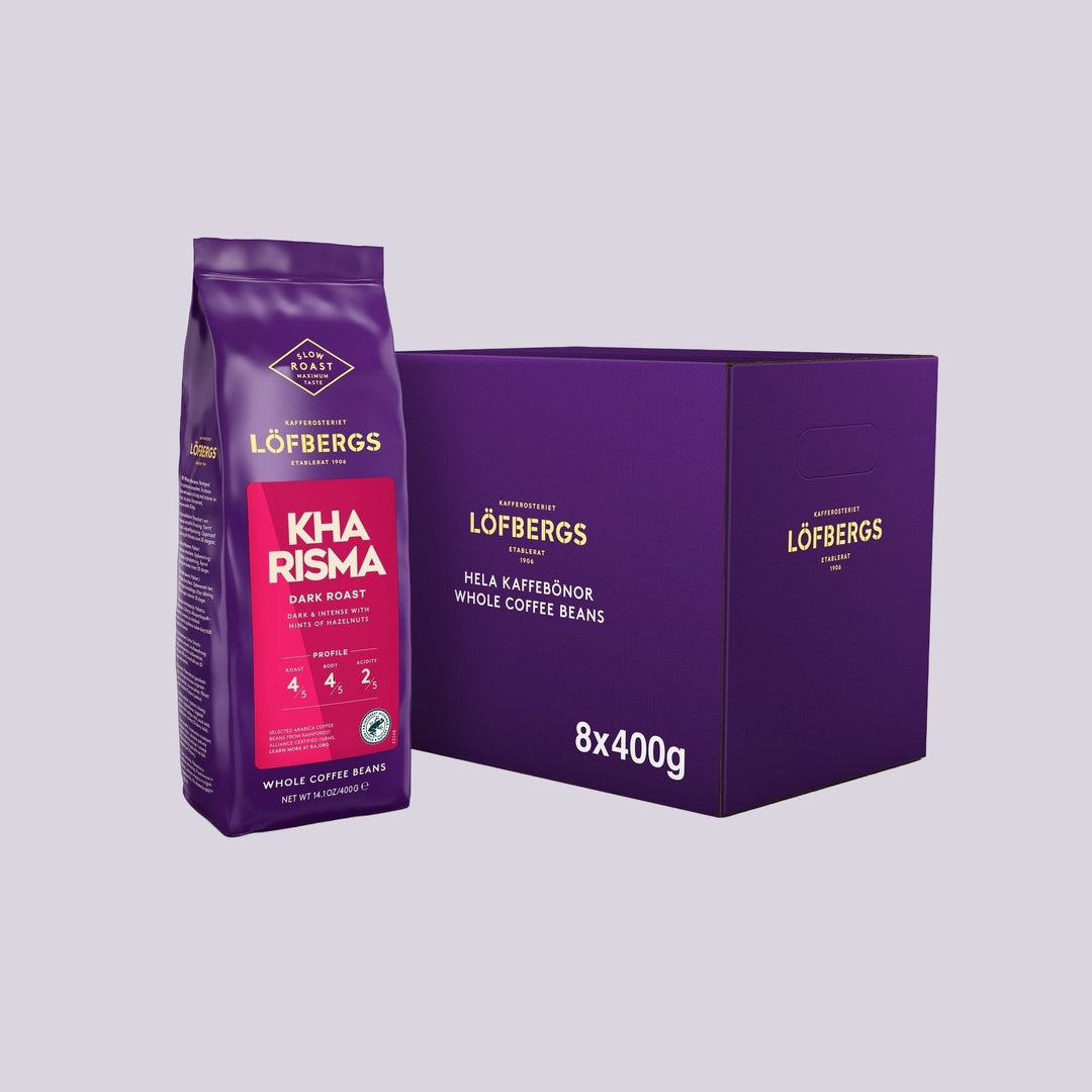 Kharisma kahvipavut - 8 x 400g