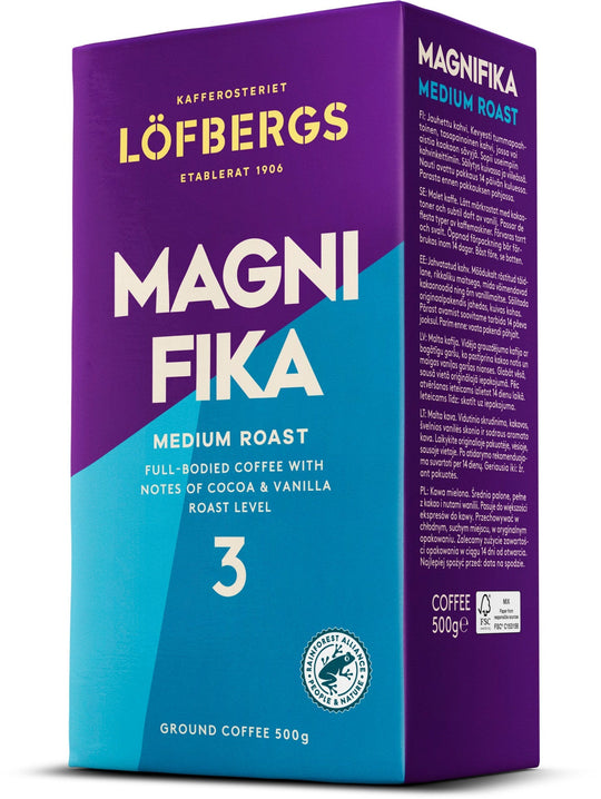 Löfbergs Magnifika lähikuvassa