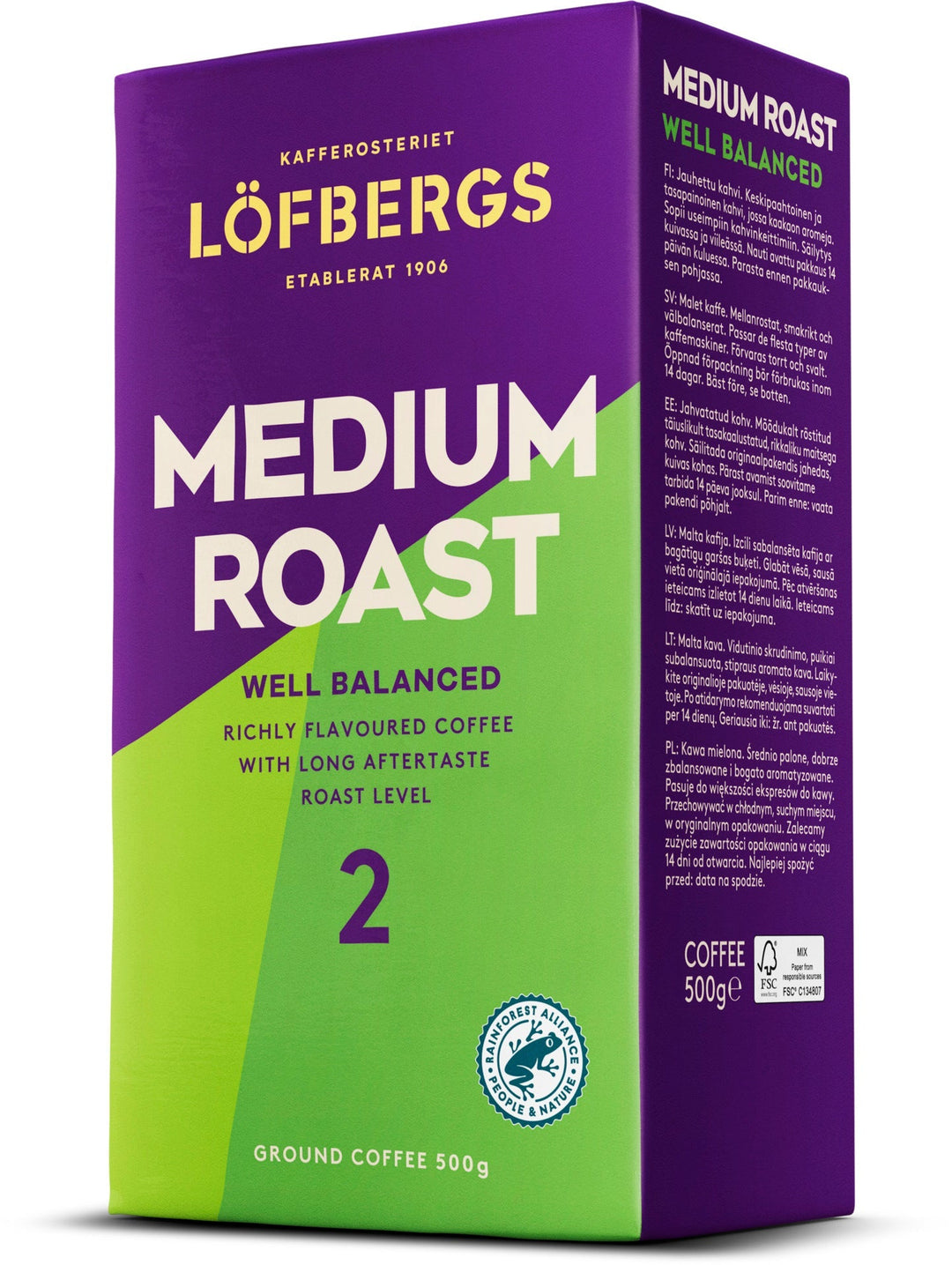 Löfbergs Medium Roast lähikuvassa