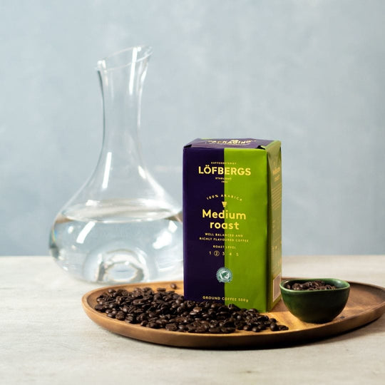 Löfbergs Medium Roast esillä