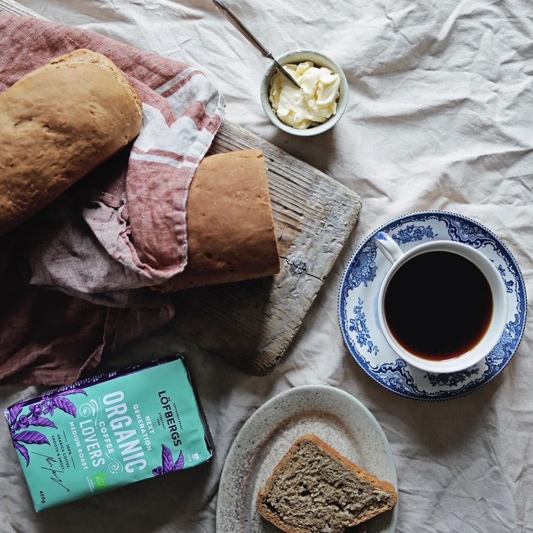Löfbergs Organic Medium Roast, kuva sivulta
