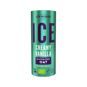 ICE Creamy Vanilla Gluten-free oat 230ml RK Luomu x 12kpl - 